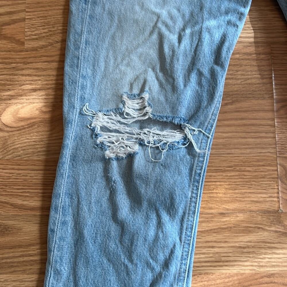 Agolde Riley High Rise Straight Crop Jeans - Picture 3 of 12